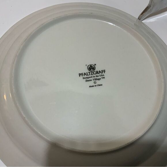 Pfaltzgraff Christmas Platter The Snowman Christmas platter 12” G9 - Picture 3 of 5